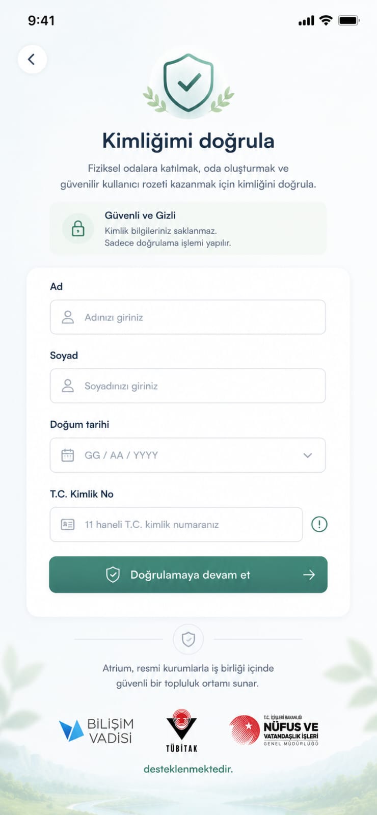 Resmi Entegrasyon ve Güvenli Doğrulama Simülasyonu